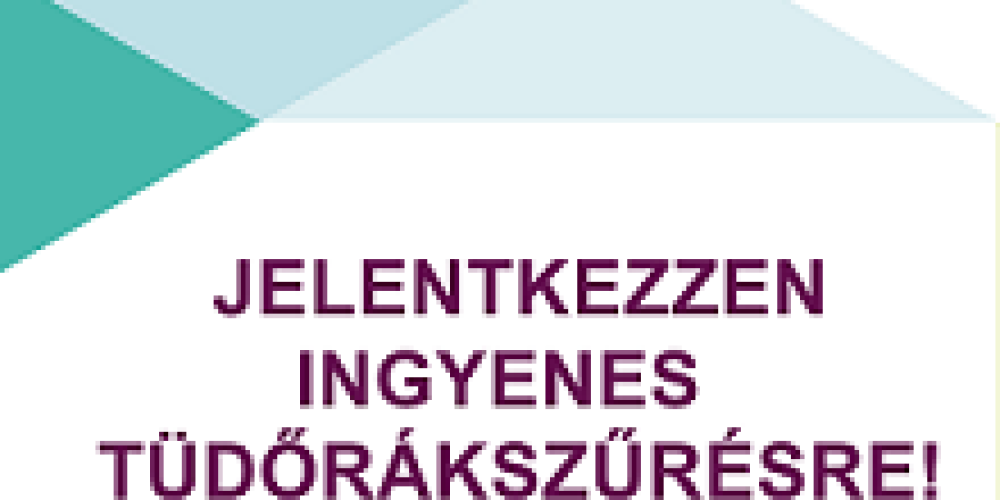 INGYENES CT-VEL VÉGZETT TÜDŐRÁKSZŰRŐ PROGRAM INDULT