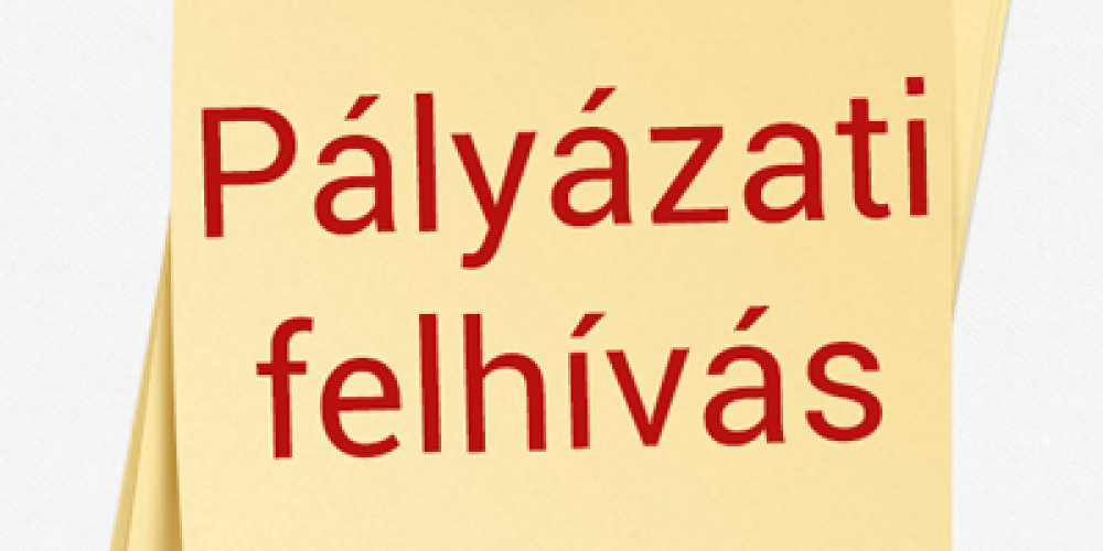 PÁLYÁZATI FELHÍVÁS – Intézményvezető