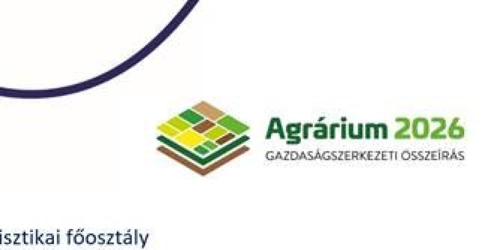 Agrárium 2026 (mezőgazdasági gazdaságszerkezeti összeírás)